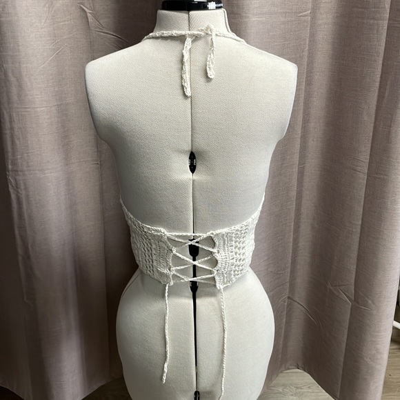 Crochet Halter Top- XS - Picture 2 of 2